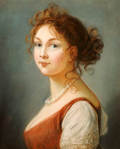 Portret van Louisa, koningin van Pruisen door Elisabeth Louise Vigee Lebrun