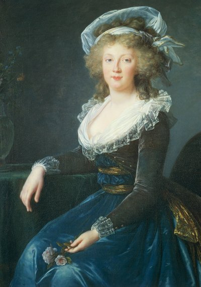 Portret van Maria Teresa van Bourbon-Napels door Elisabeth Louise Vigee Lebrun