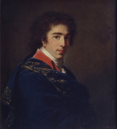 Portret van Prins Ivan Baryatinsky door Elisabeth Louise Vigee Lebrun