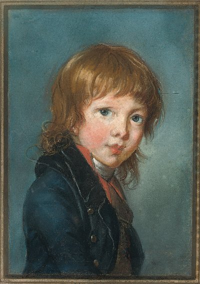 Portret van een jongen, 1801 door Elisabeth Louise Vigee Lebrun