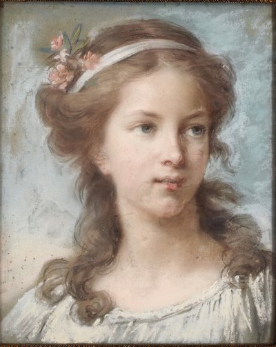 Portret van een jong meisje door Elisabeth Louise Vigee Lebrun