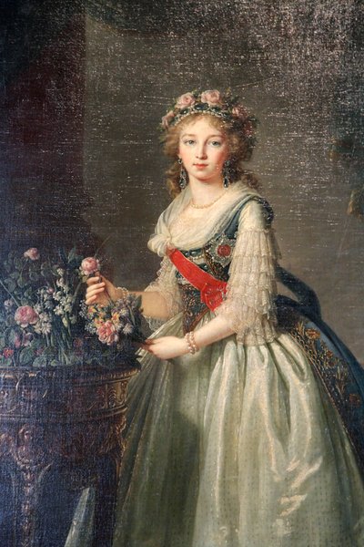 Portret van de Groothertogin Elizabeth Alexeyevna door Elisabeth Louise Vigee Lebrun