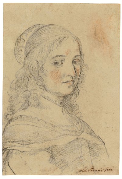 Zelfportret door Elisabetta Sirani