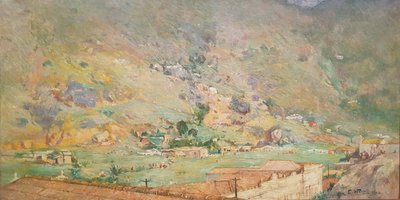 Baixada de Villa-Rica door Eliseu Visconti