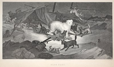Berenjacht, illustratie uit 