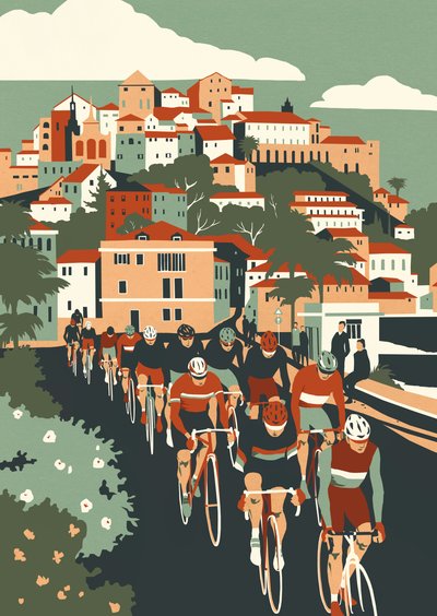 Milaan - San Remo door Eliza Southwood