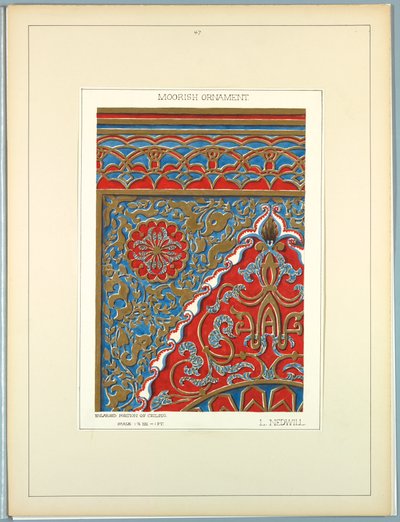 Historisch Ornament, ca. 1900 door Elizabeth A. Nedwill