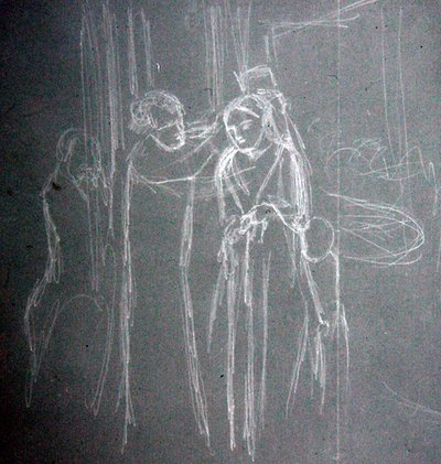 Bij de modiste door Elizabeth Eleanor Siddal