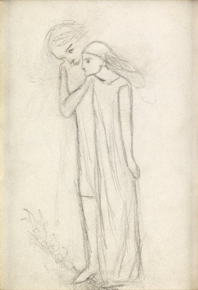 La Belle Dame Sans Merci door Elizabeth Eleanor Siddal