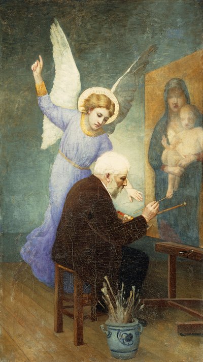 Ter Nagedachtenis aan Bouguereau door Elizabeth Jane Gardner Bouguereau