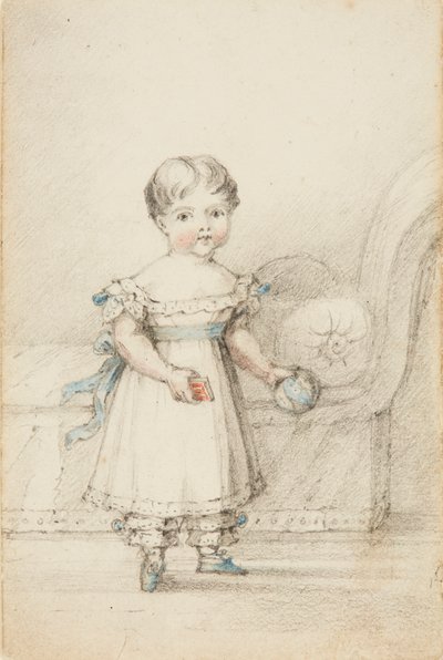 Koningin Victoria als kind door Elizabeth Keith née Lindsay Heathcote