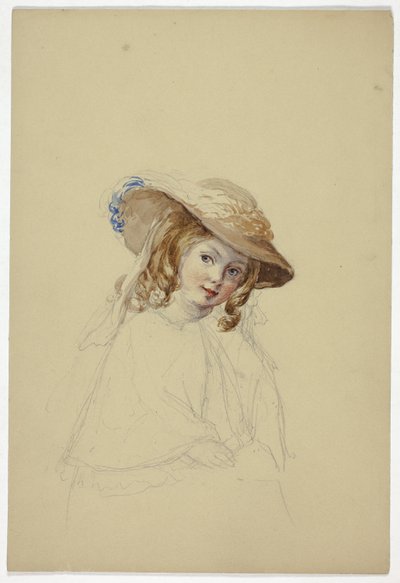 Portret van Florence Seymour door Elizabeth Murray