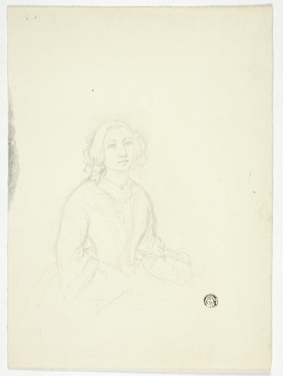 Portret van een vrouw door Elizabeth Murray
