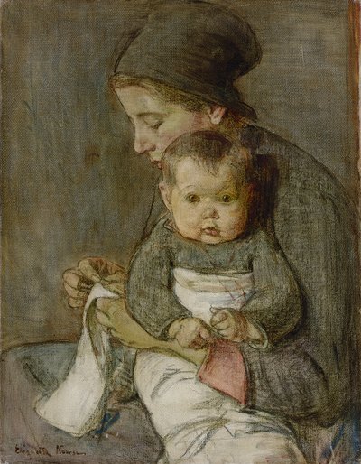 Moeder en Baby door Elizabeth Nourse