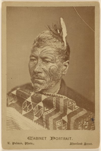 Hart van Wira Takahi Bay of Islands. [Māori opperhoofd, Ngapuhi]. door Elizabeth Pulman
