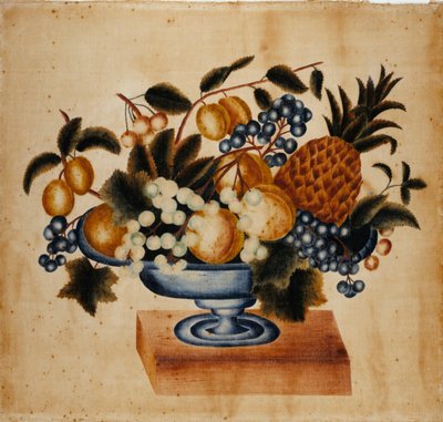 Stilleven, ca. 1830-1848 door Elizabeth W. Capron