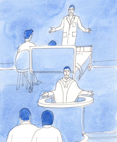 Een chirurg die een ernstige diagnose stelt, heeft soms weinig hoop op genezing door Elizabeth Wang