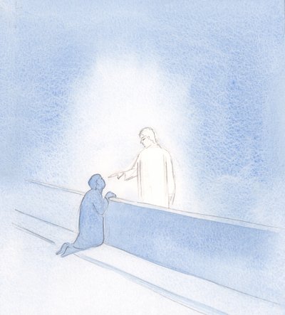 Al mijn angst werd gestopt door de aanraking van Zijn hand. Hij toonde me mijn waardigheid, als Zijn vriend, en spoorde me aan om te vertrouwen door Elizabeth Wang