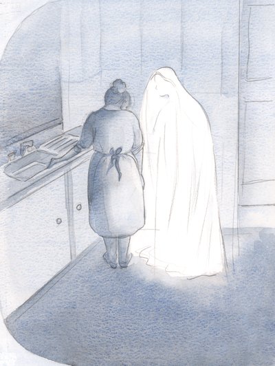 Toen ik Maria mijn meest geheime angsten toonde, troostte ze me eenvoudig door te leunen en me te kussen door Elizabeth Wang