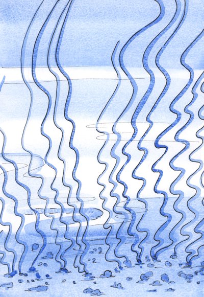Aan het begin van de spirituele reis lijkt de ziel op dat deel van de oceaanbodem dat 