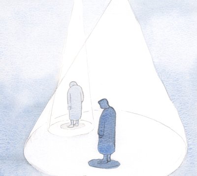 Door onze kleinste daad van berouw en nederigheid vergroot God ons begrip, als een groeiende cirkel van licht door Elizabeth Wang