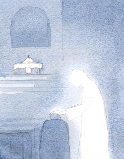 Christus bewondert zelfs onze zwakke liefde voor Hem. Hij laat het verder opvlammen in onze harten en overstromen naar anderen. door Elizabeth Wang