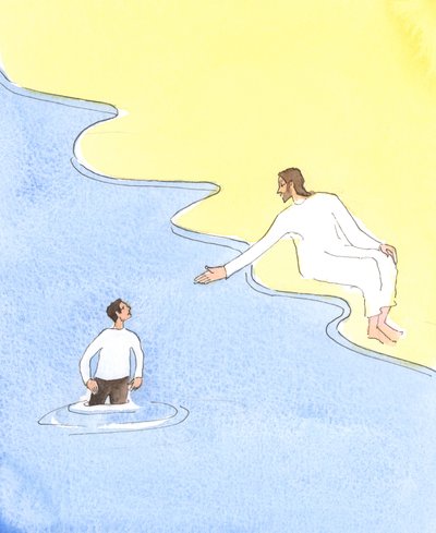 Christus houdt altijd zijn hand uit om mensen te redden van zondige wegen door Elizabeth Wang