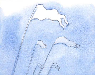 Christus is triomfantelijk in het werken van Zijn genade binnen de berouwvolle ziel, die nu schijnt als een heldere vlag door Elizabeth Wang