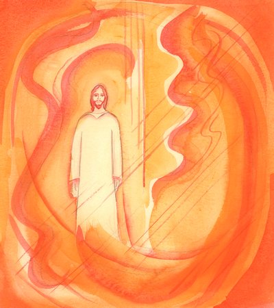Christus onze God is nu in de Hemel in Zijn zuiverheid en kracht door Elizabeth Wang