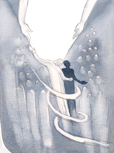 Christus stelde me gerust, en omhulde mijn ziel in liefde, en leidde me naar het licht door Elizabeth Wang