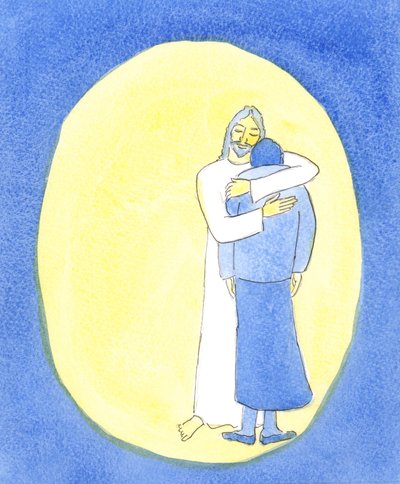 Christus liet me in de Heilige Communie zien dat Hij me omhelsde, zoals men een kind omhelst om haar te troosten, om me door mijn moeilijkheden heen te helpen door Elizabeth Wang