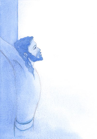 Christus, ware mens, hield van Zijn medemensen met Zijn goddelijke liefde, 