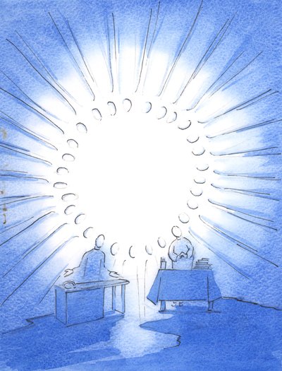Christus verenigt zijn vrienden op aarde in de 