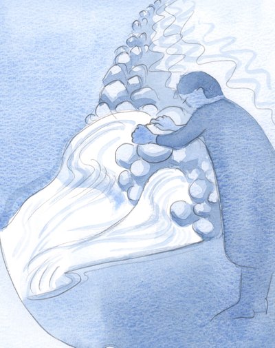 Elke oprechte biecht van echte zwakte zorgt ervoor dat er meer genade door ons heen stroomt, zoals water uit een poel wanneer obstakels worden verwijderd. door Elizabeth Wang