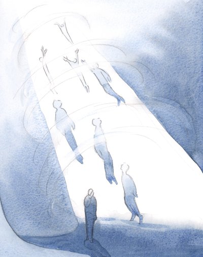God trekt na de dood degenen in Zijn gelukzaligheid die de helderheid van glorie kunnen verdragen, terwijl degenen die nog steeds verteerd worden door schaamte beneden wachten door Elizabeth Wang
