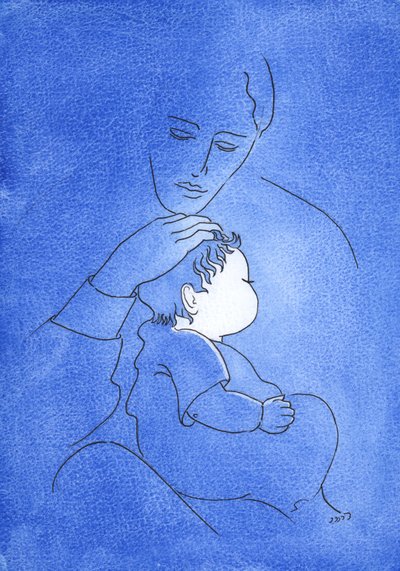 God de Vader houdt van ons als Zijn kinderen met een tedere en onfeilbare liefde door Elizabeth Wang