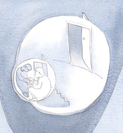 Hij klom in de binnenste kamer van mijn hart, om stilzwijgend gezelschap te houden, mijn hand vasthoudend door Elizabeth Wang