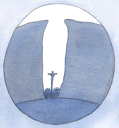 Hoe klein, geïsoleerd of vervolgd onze gemeenschap ook mag zijn, Christus is onder ons bij de Mis, alsof in een kloof door Elizabeth Wang