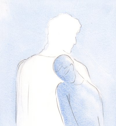 Ik leunde op Zijn hart, in de Communie, wachtend tot Zijn wil duidelijk werd; er was geen behoefte aan woorden door Elizabeth Wang