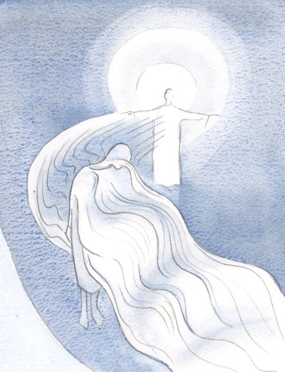 Als een ziel nederig is, kan de genade van Christus door die ziel naar anderen stromen, alsof door gaas, onbelemmerd. door Elizabeth Wang