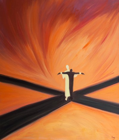 Als we ons lijden verenigen met Christus, ondersteunt hij ons en laat hij ons delen in zijn reddingswerk door Elizabeth Wang