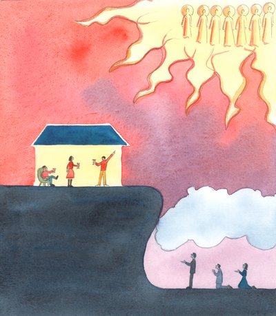 Het is een reden tot verdriet, dat veel mensen nooit bidden voor de Heilige Zielen in het Vagevuur - onder wie hun eigen vrienden en familieleden kunnen zijn door Elizabeth Wang