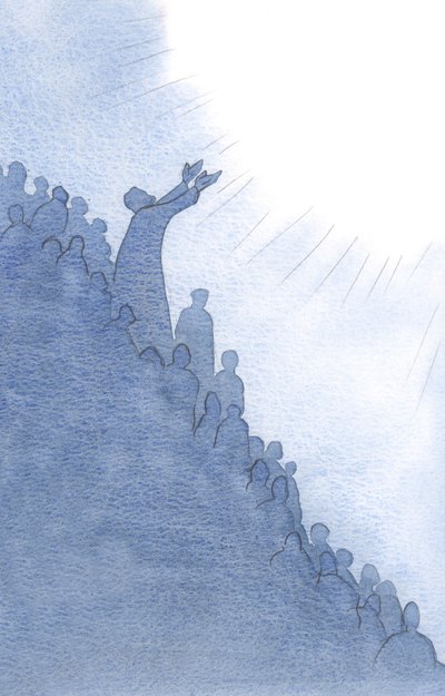 Het is door Jezus, die voor ons bemiddelt tijdens de Heilige Mis, dat ons gebed opstijgt naar de Vader, in de Geest door Elizabeth Wang