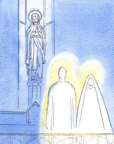 Het behaagde Jezus om Zijn Moeder Maria bij Hem te brengen in de Mariakapel, en om mij te laten zien wat ik geloof door Elizabeth Wang