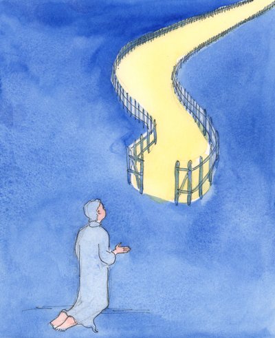 Jezus zei dat het een smalle poort is die naar het leven leidt, en een moeilijke weg door Elizabeth Wang