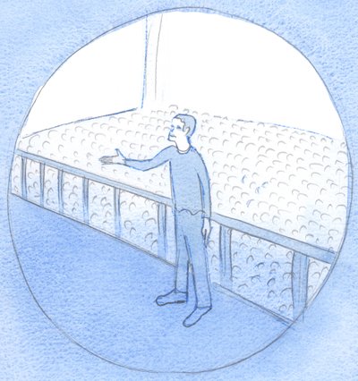 Zoals een fabrieksarbeider goed spreekt voor zijn mede-arbeiders, zo pleit Christus, die waarachtig mens is, effectief voor ons, Zijn verwanten door Elizabeth Wang