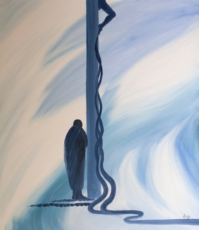 Aan het kruis vergoot Jezus Christus Zijn Kostbaar Bloed om ons van onze zonden te redden door Elizabeth Wang