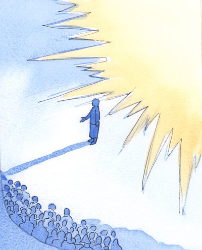 Iemand die heel dicht bij Christus staat, wordt 