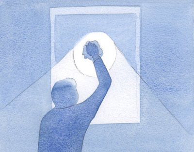 Onze vurige gebeden zijn als het krachtig poetsen van een vuile ruit: het daglicht dat Christus
