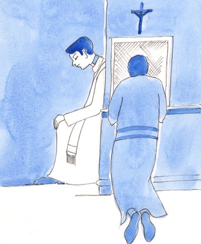 Priesters moeten zijn zoals Christus, die mensen uitnodigde om hun zonden te berouwen door Elizabeth Wang